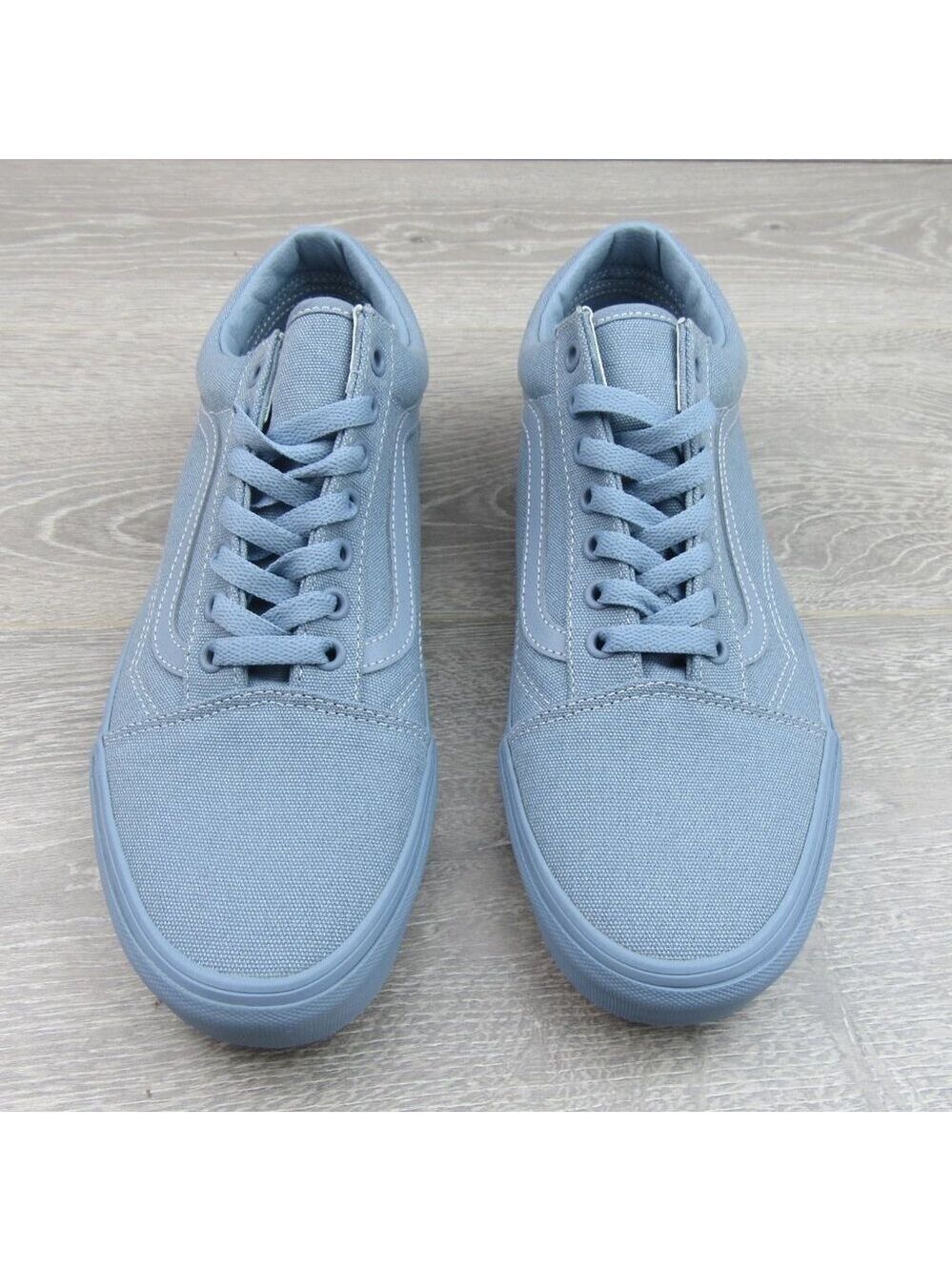 Vans Old Skool Mono Dusty Blue Mens Size 9 Sneakers NEW - Picture 6 of 13
